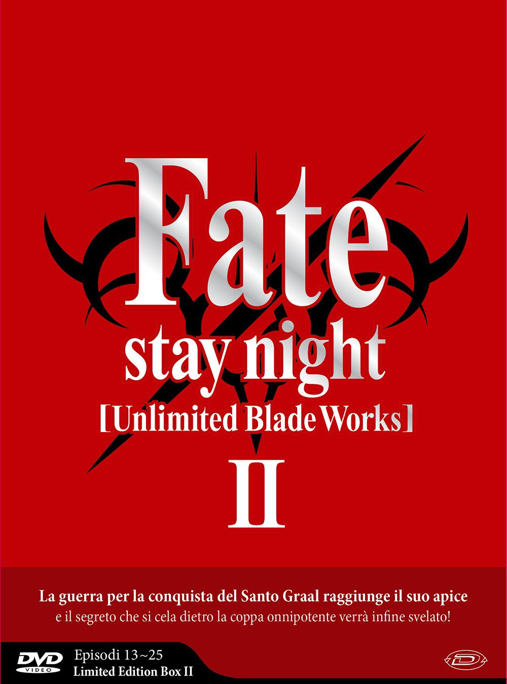 Fate,Stay Night Unlimited Blade Works St.2 (Box 3 Dvd Eps 13-25)(Limited Editi.