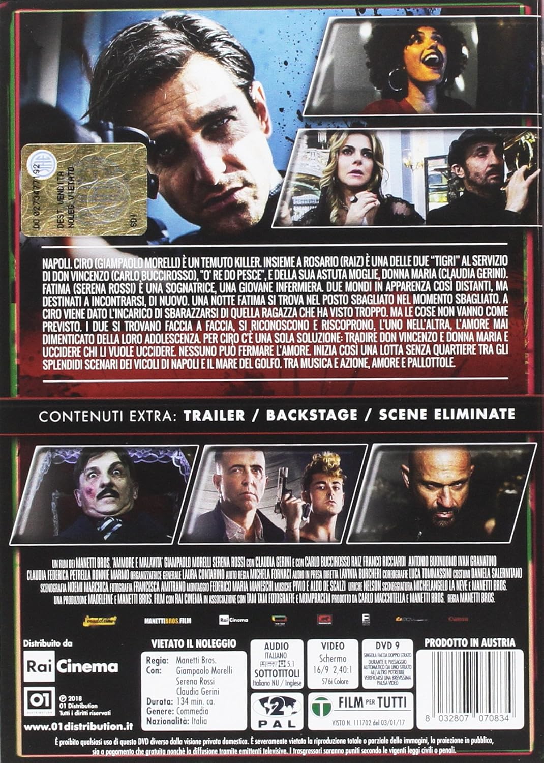 ammore e malavita DVD Italian Import