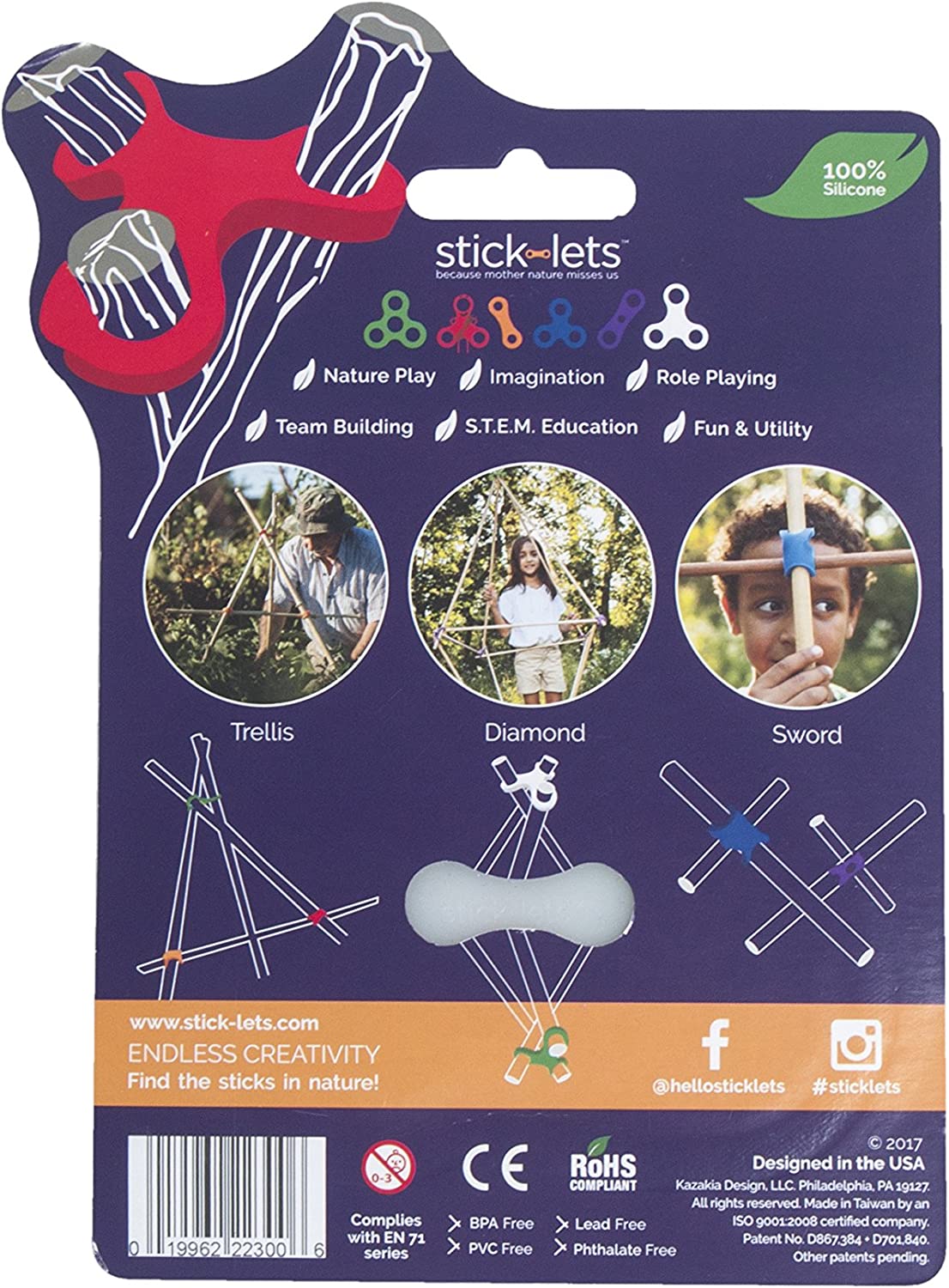 Stick-Lets - Hexa Kit - Zesdelig