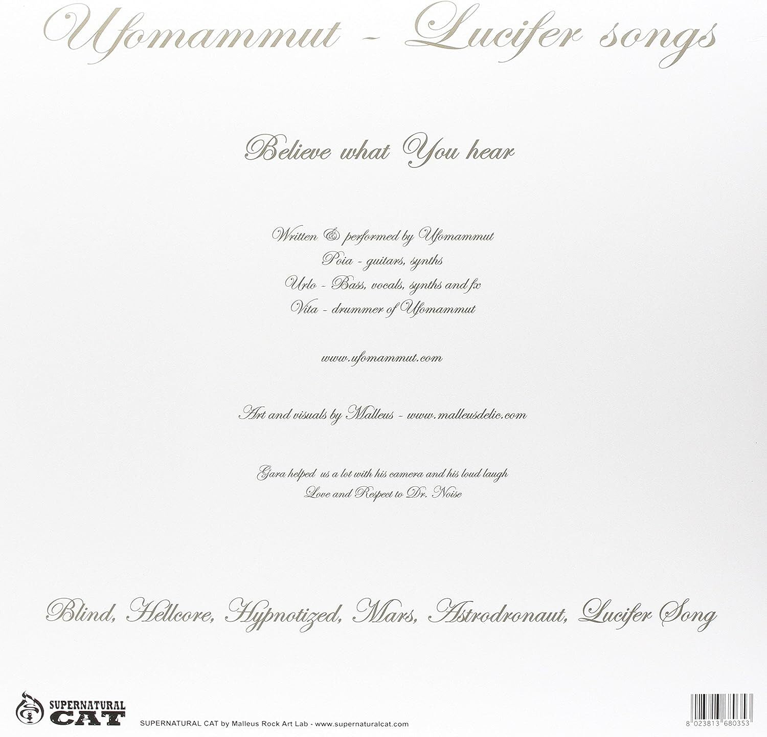 Lucifer Songs