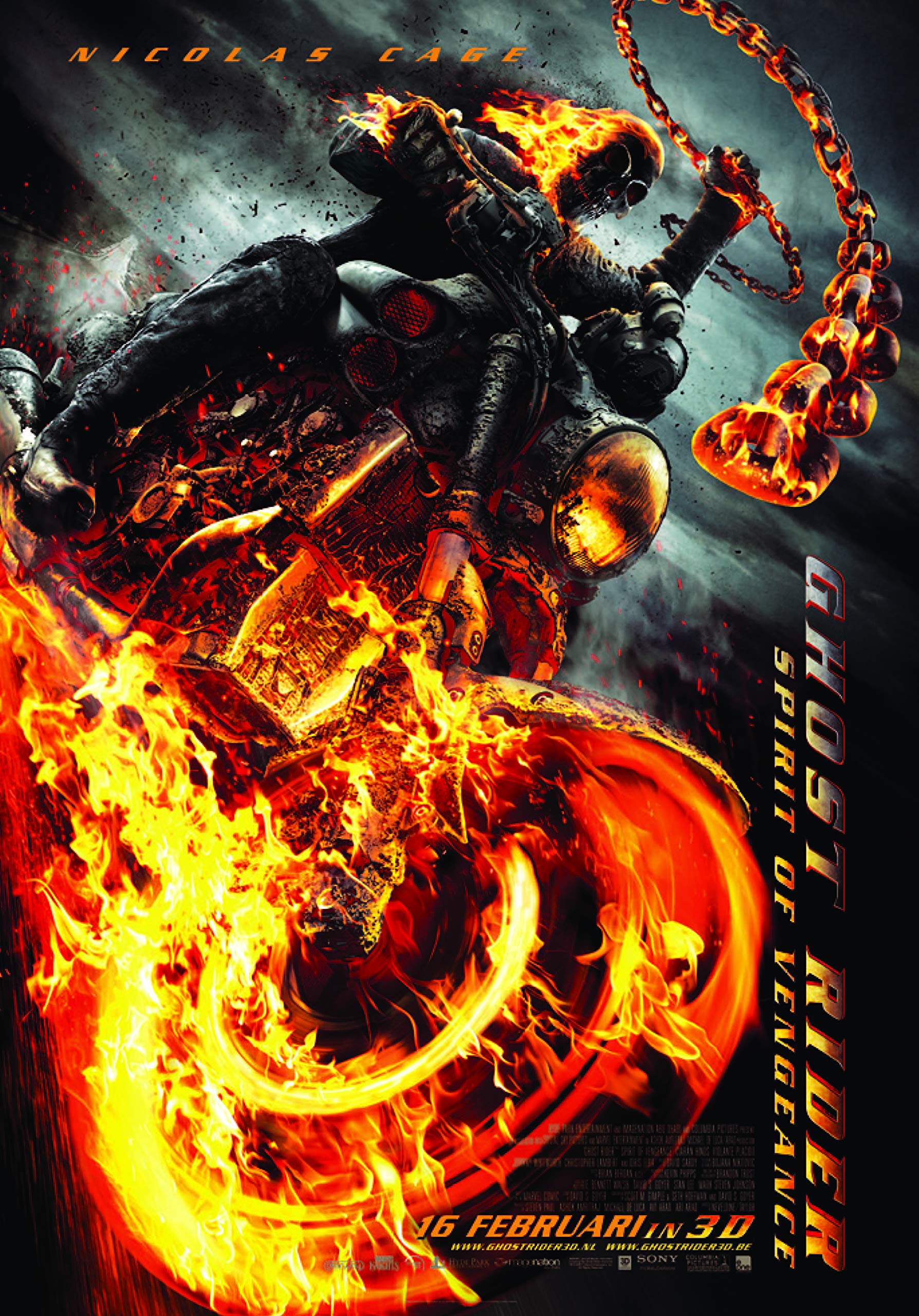 Ghost Rider: Spirit Of Vengeance (3D & 2D Blu-ray)