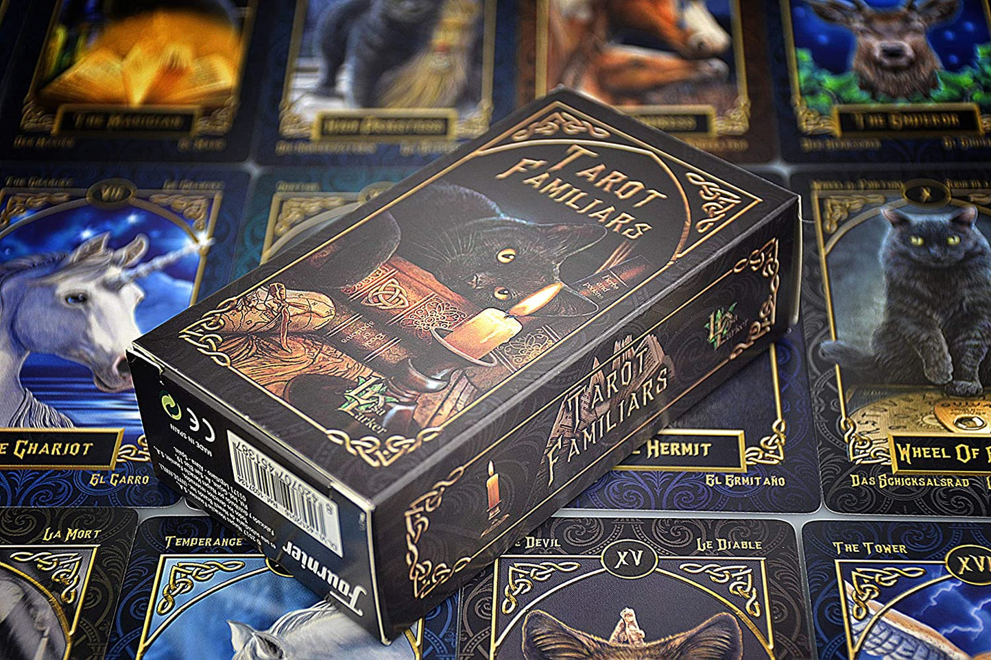 Familiar Gothic Fantasy Tarot Cards By Lisa Parker