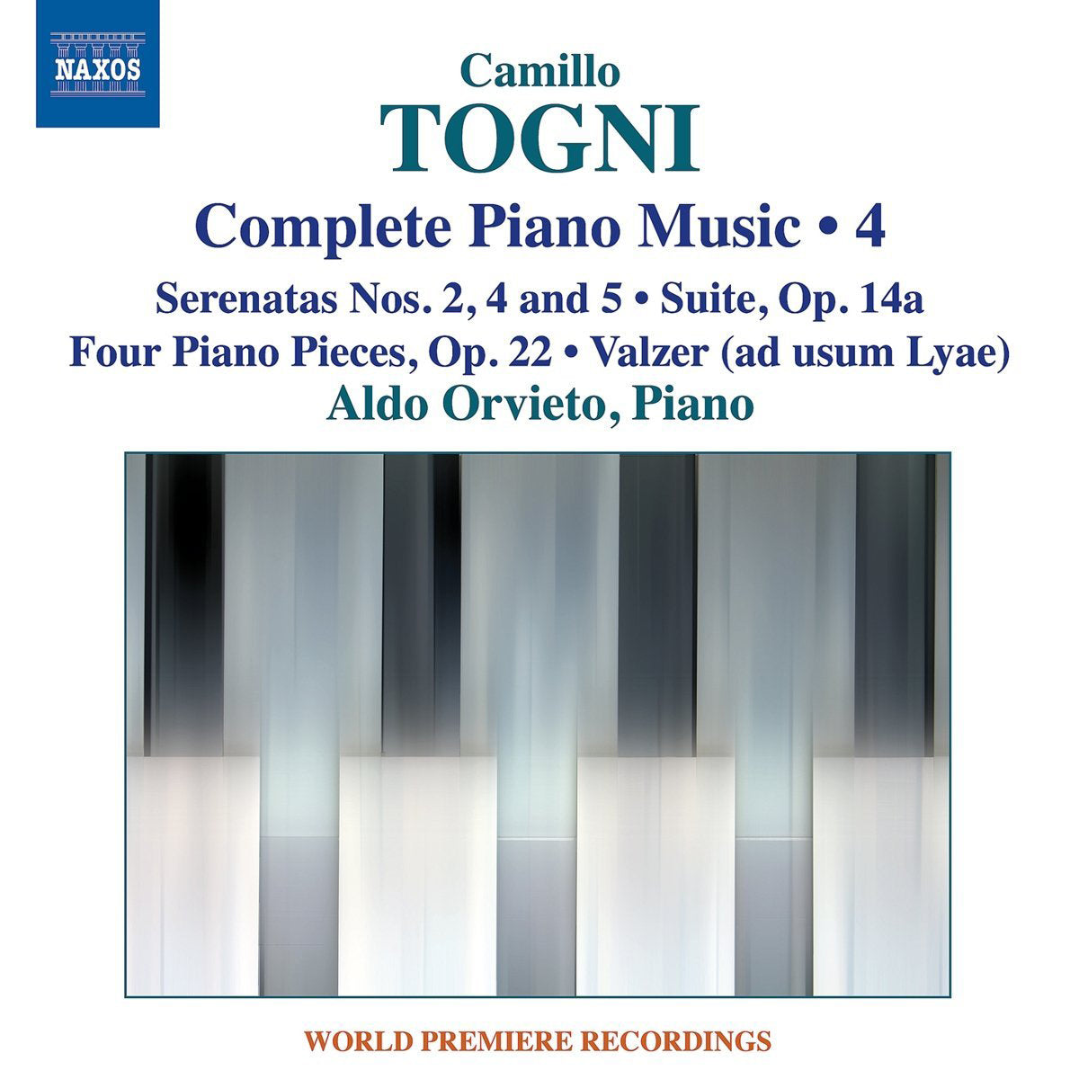 Camillo Togni: Complete Piano Music - Volume 4