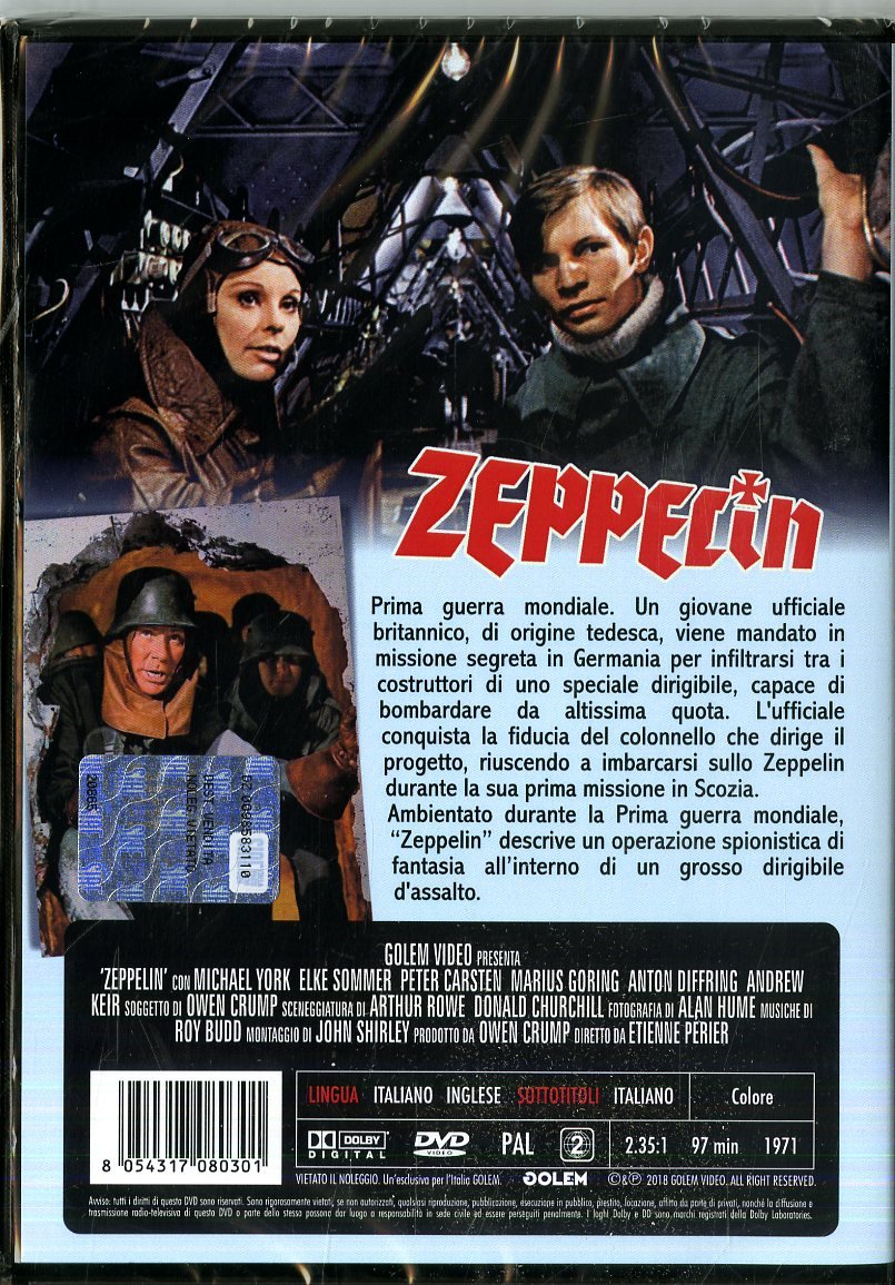 Dvd - Zeppelin (1 DVD
