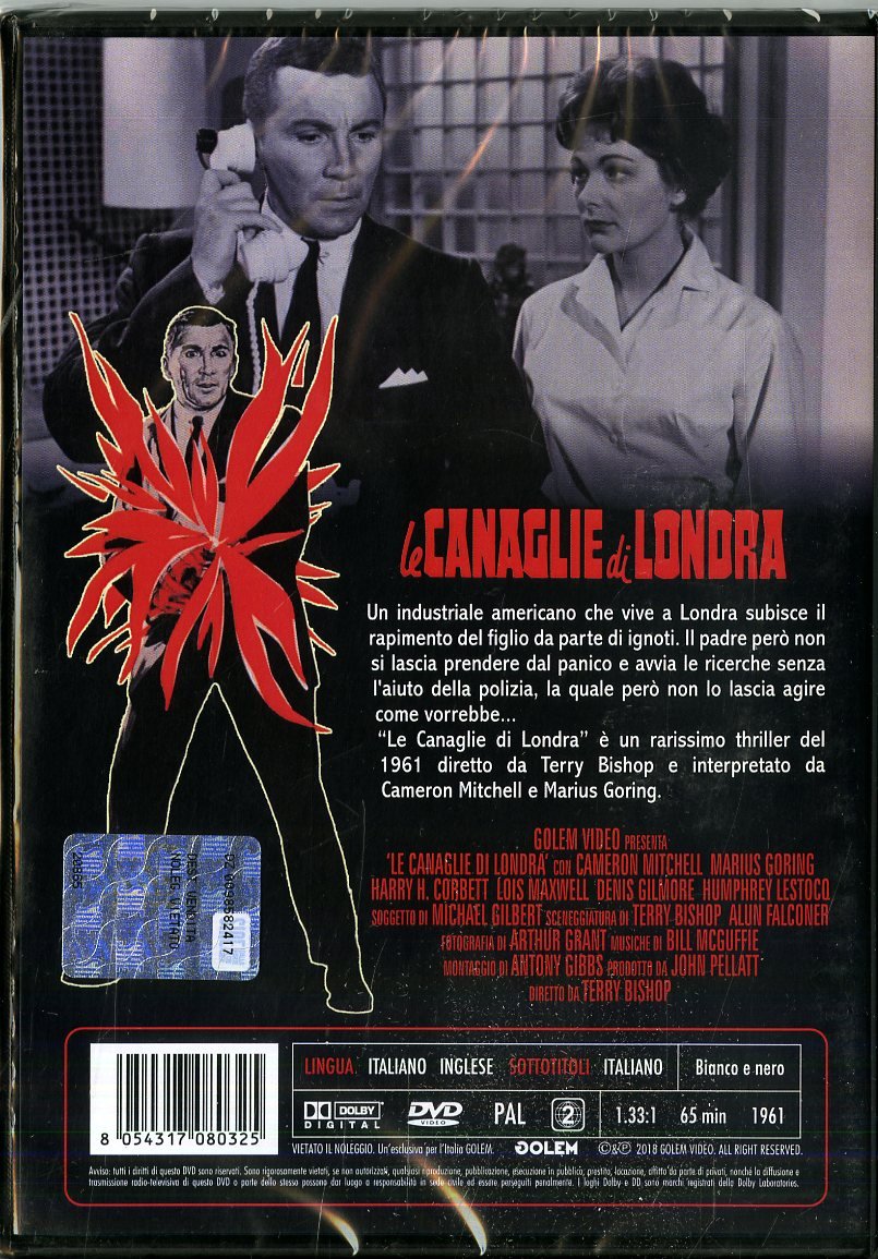 le canaglie di londra DVD Italian Import