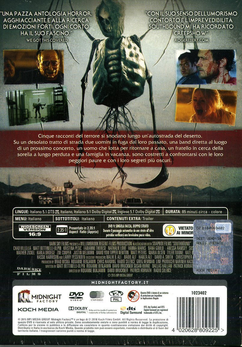 Southbound-Autostrada per l'Inferno (DVD