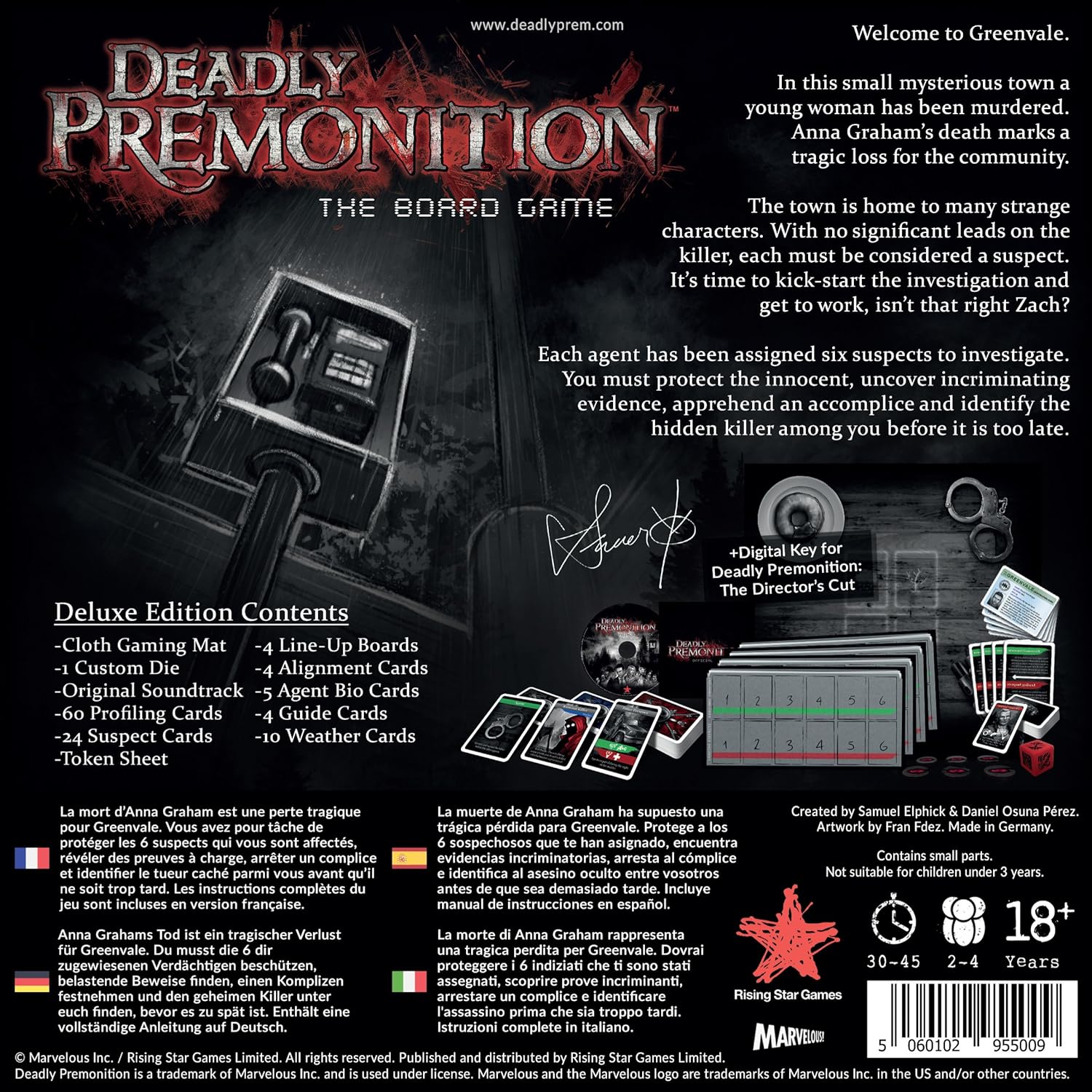 Deadly Premonition The Board Game