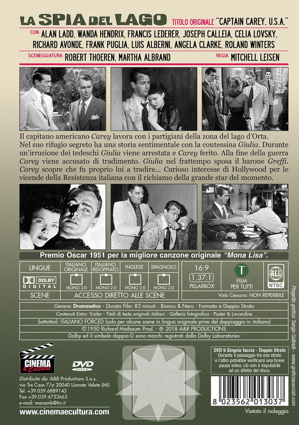La Spia Del Lago (1950