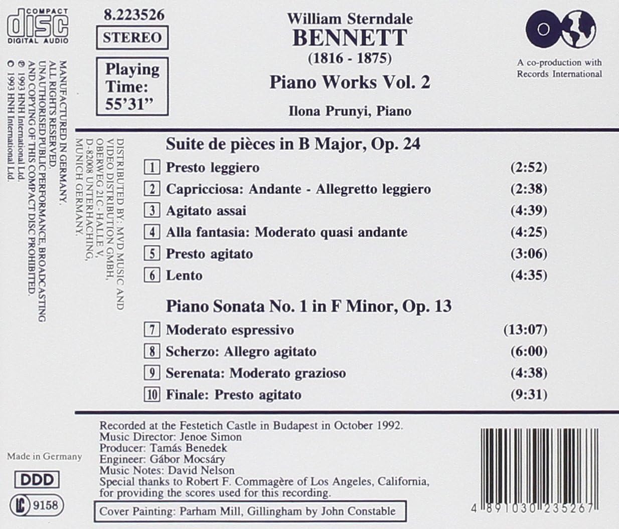 Suite De Pieces Op. 24 (Prunyi)
