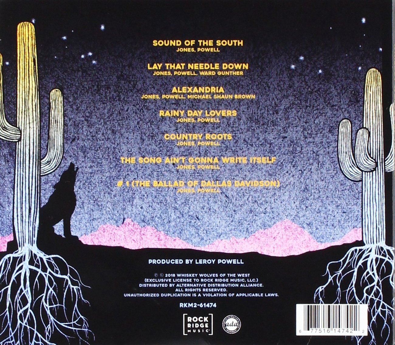 Whiskey Wolves Of The West-Country Roots