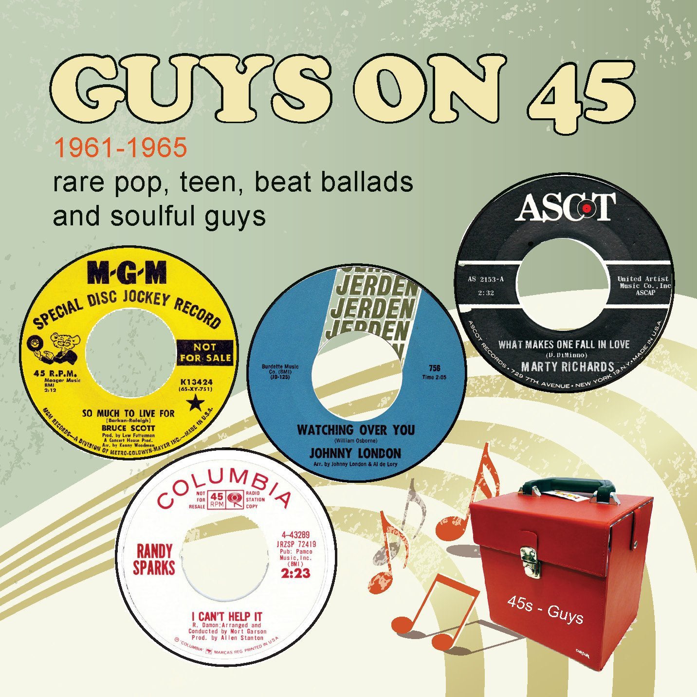 Guys On 45: Rare Pop, Teen, Beat Ballads and Soulful Guys 1961-1965