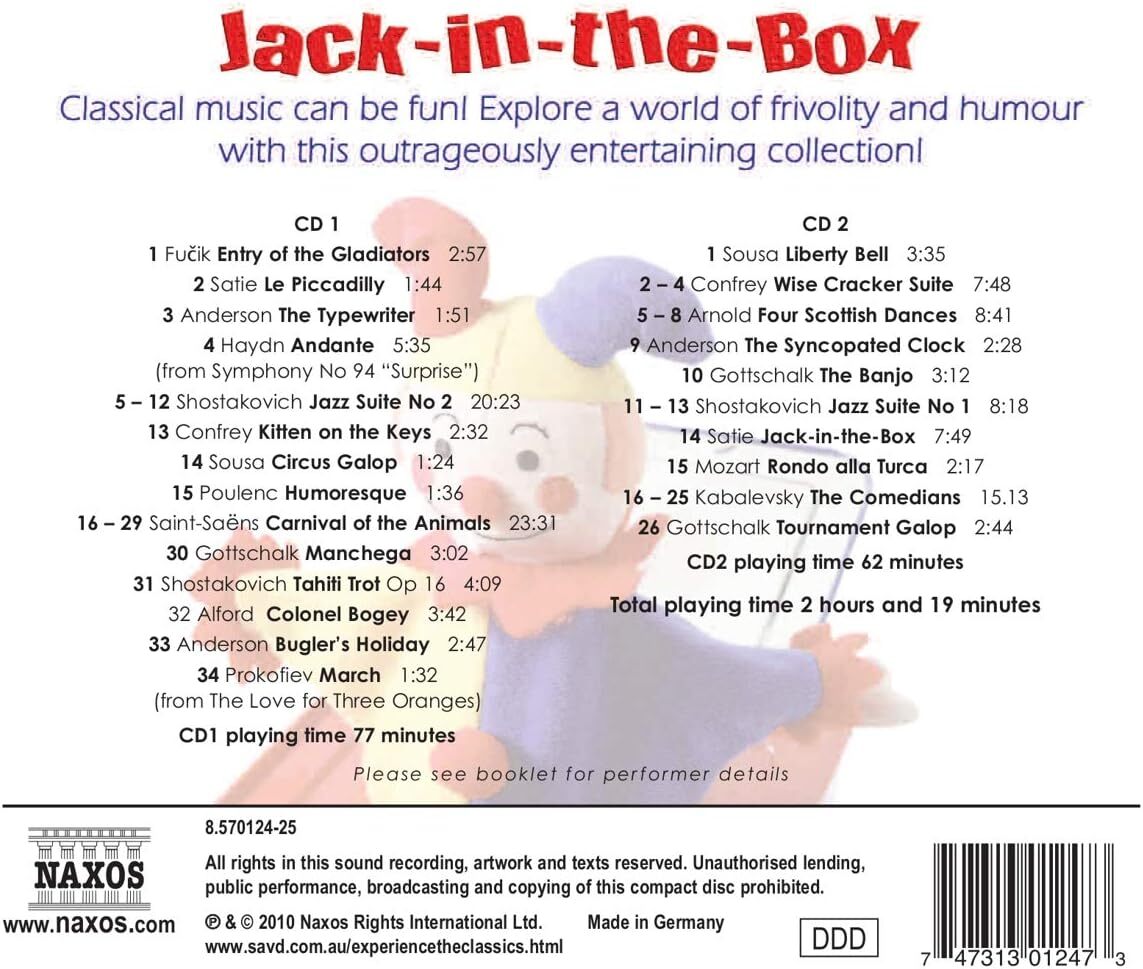 Jack-in-the-box: A Collection of Amusing and Entertaining Works By Classical...