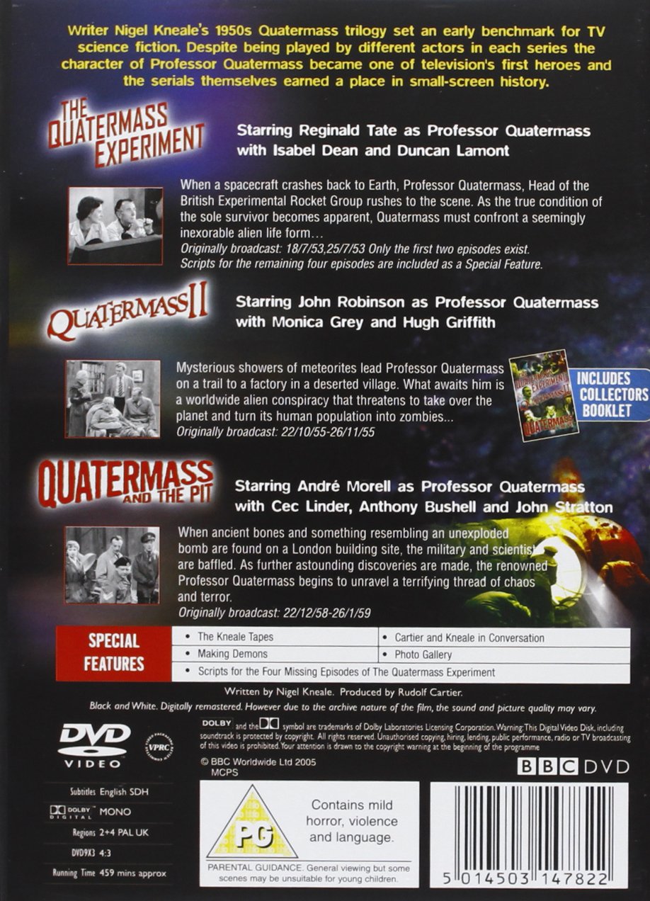 The Quatermass Collection: The Quatermass Experiment / Quatermass 2 / Quatermass & the Pit