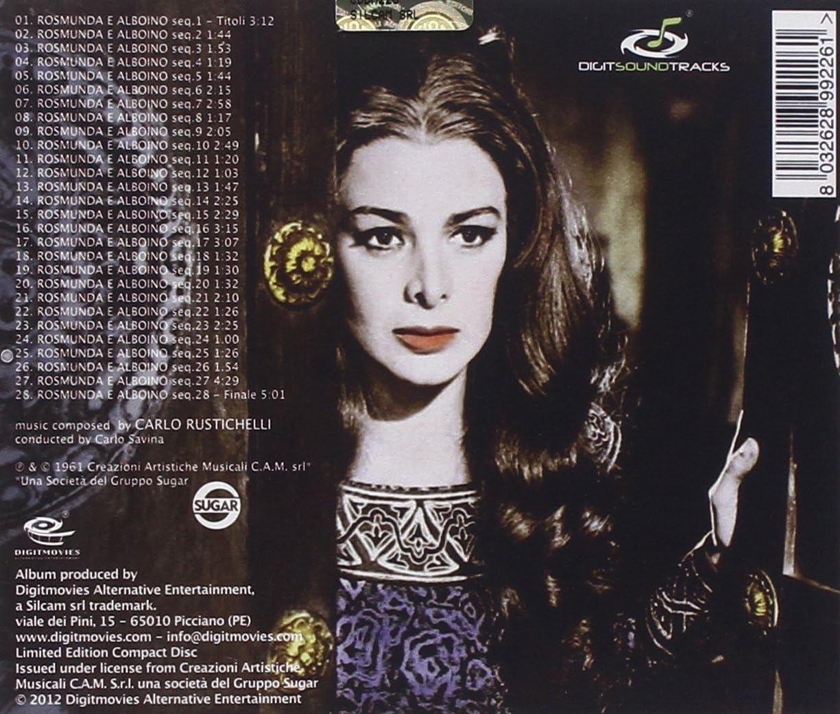 Rosmunda E Alboino Sword of the Conqueror Soundtrack