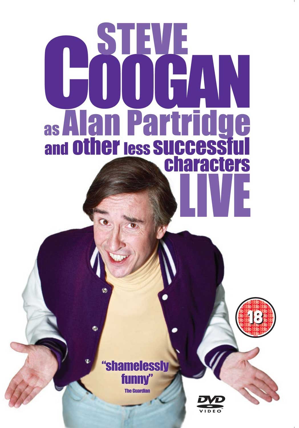 Steve Coogan as Alan Partridge & Other Less Successful Characters Live