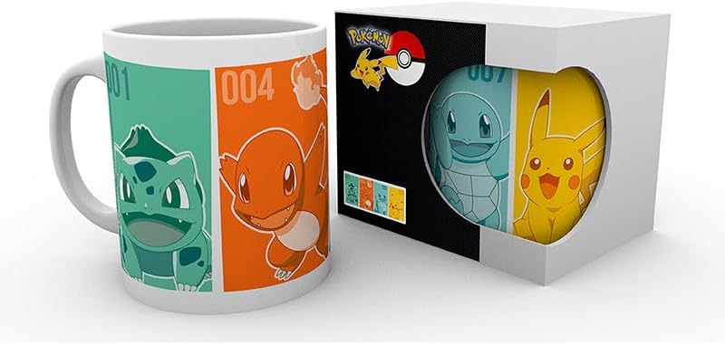 GB Eye LTD, Pokemon, Starters, Mug, Wood Various, 15 x 10 x 9 cm