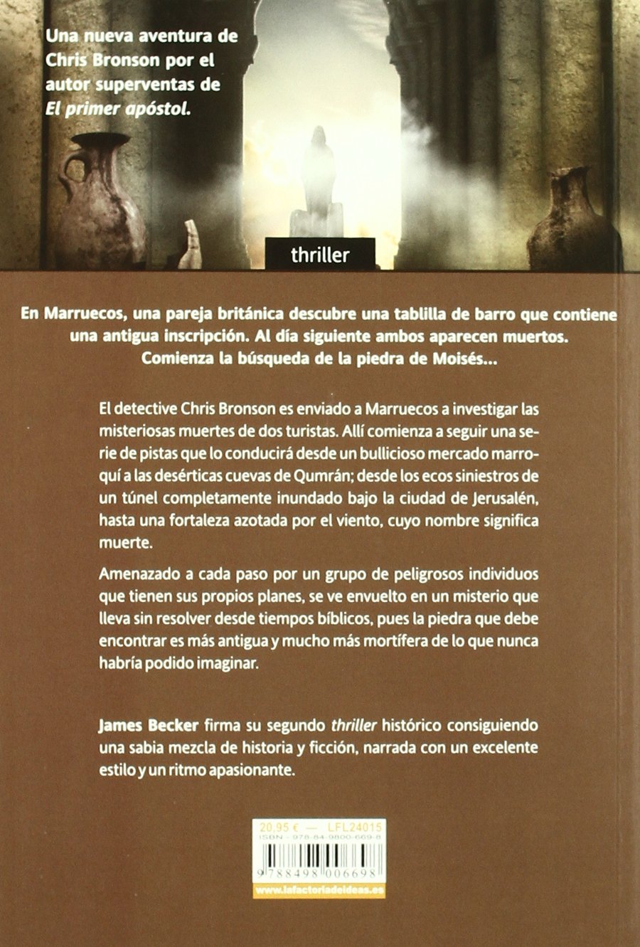 La piedra de Moisés (Spanish Edition