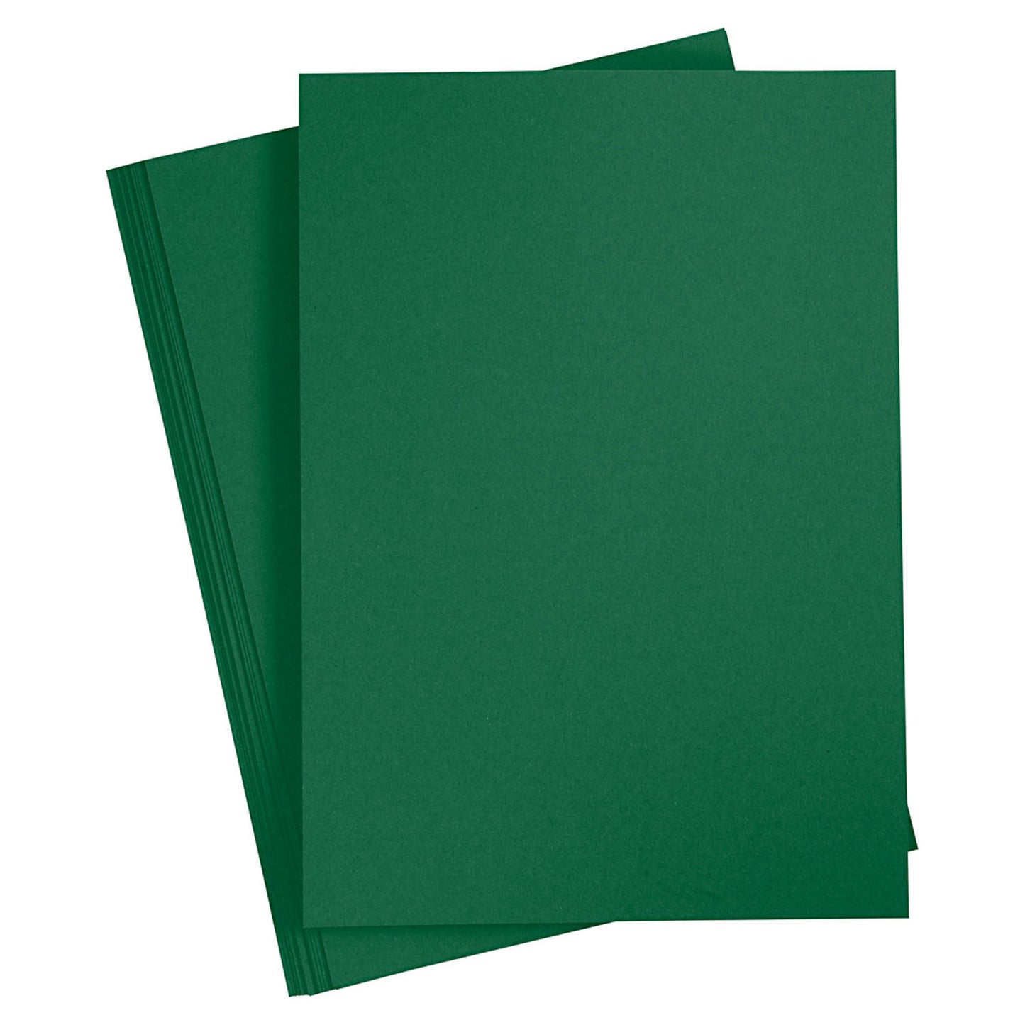 Colored Cardboard Pine Green A4, 20 sheets, 29,7 x 21 cm