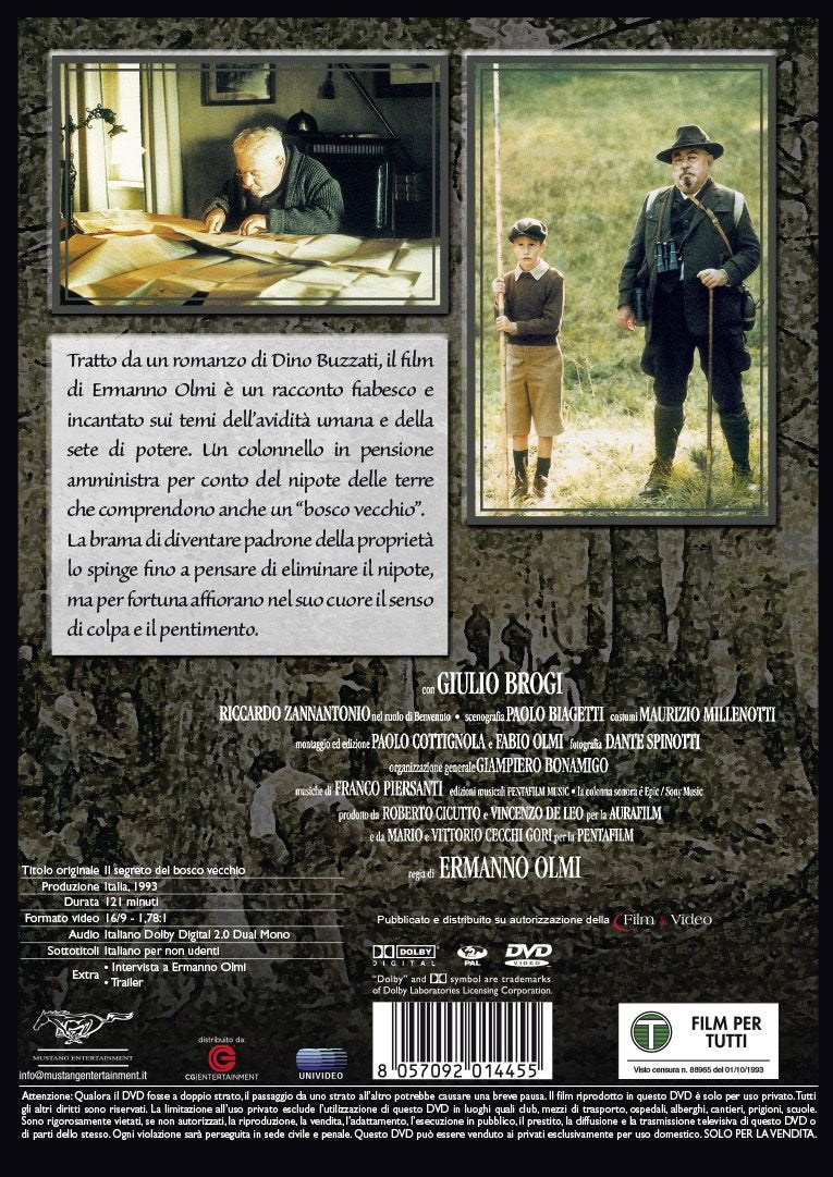il segreto del bosco vecchio DVD Italian Import