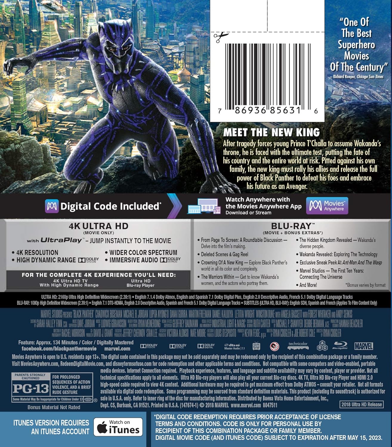 Black Panther 4K Ultra