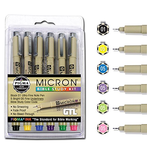 Pigma Micron Bible Study Kit