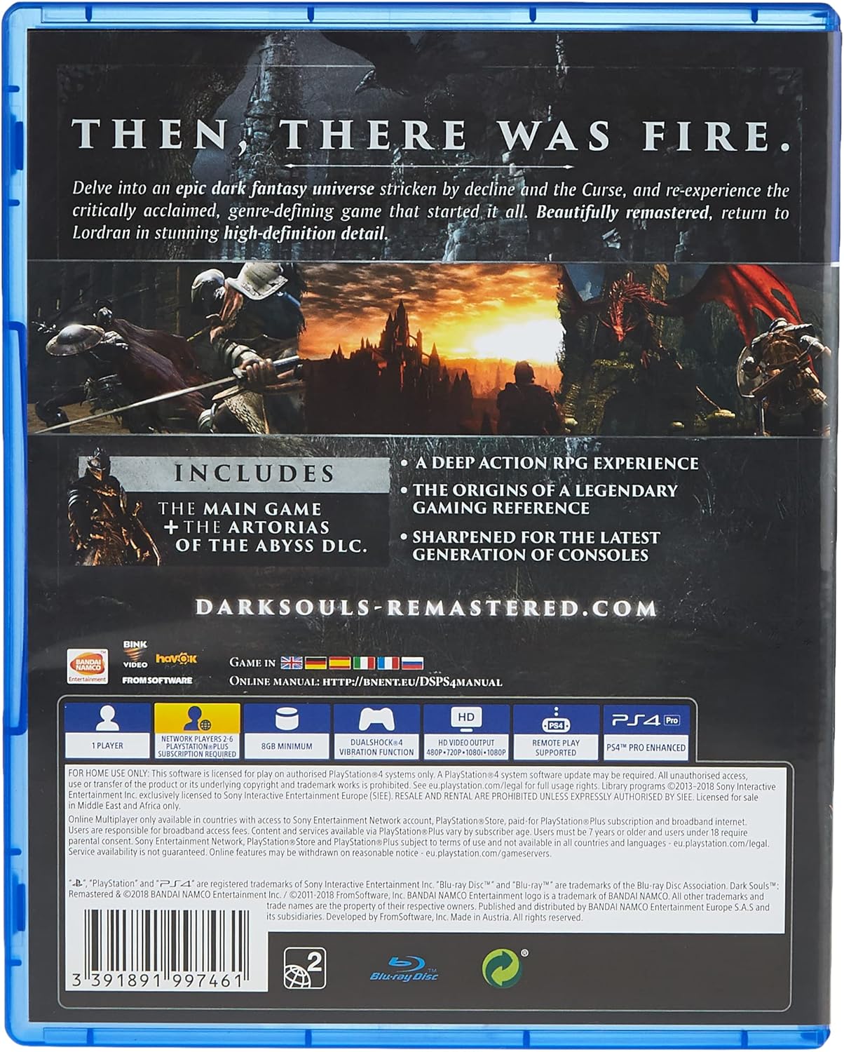 Dark Souls: Remastered Ps4- Playstation 4