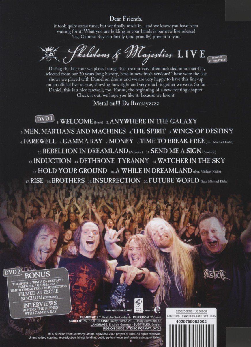 Live - Skeletons & Majesties