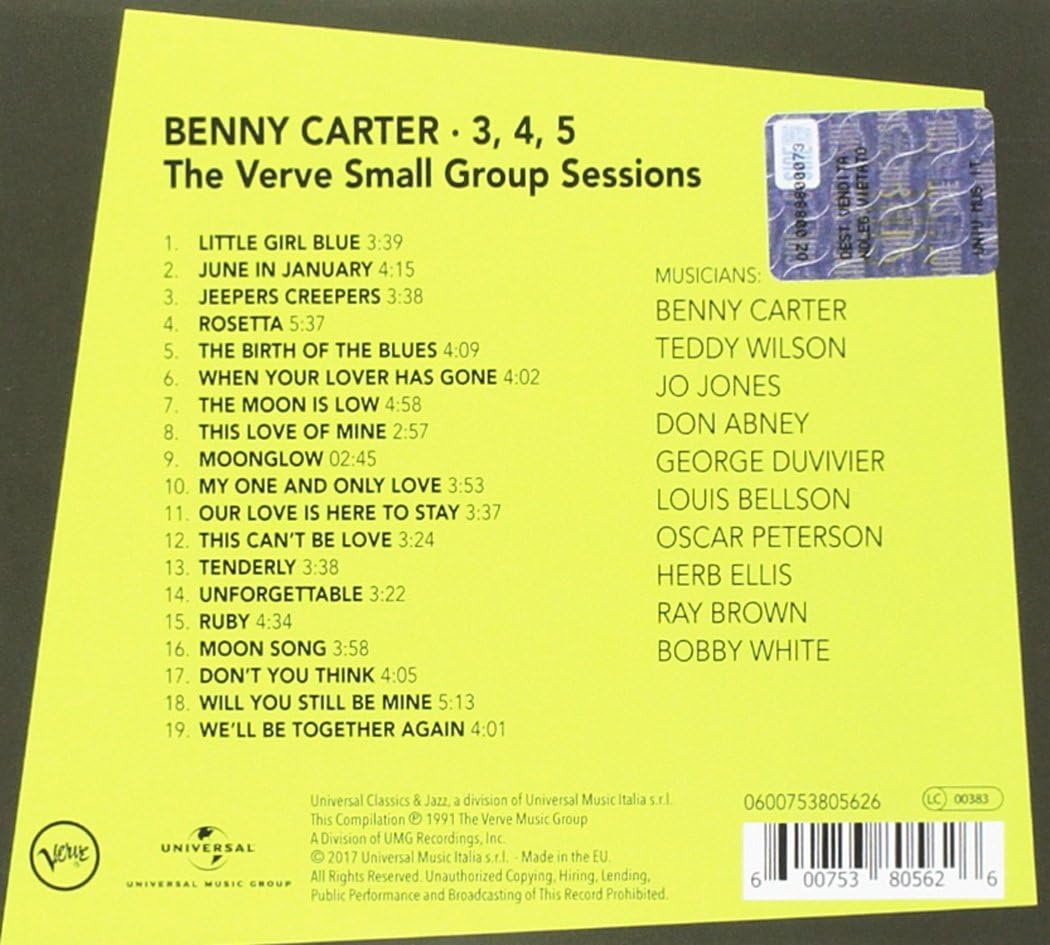 3,4,5 VERVE SMALL GROUP SE