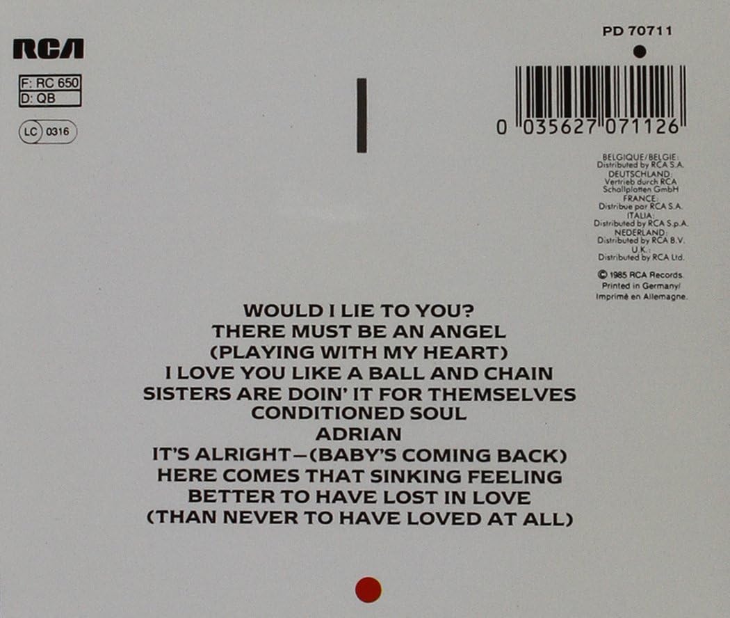 Be Yourself Tonight (1985