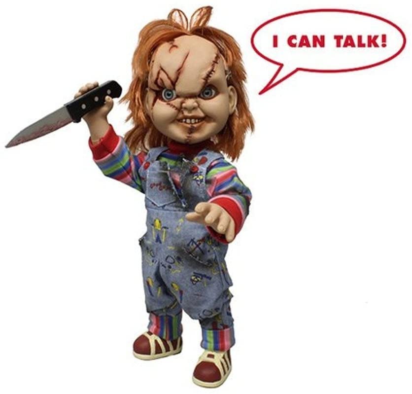 Mezco - MDS Mega Scale Bride of Chucky: Talking Scarred Chucky Standard
