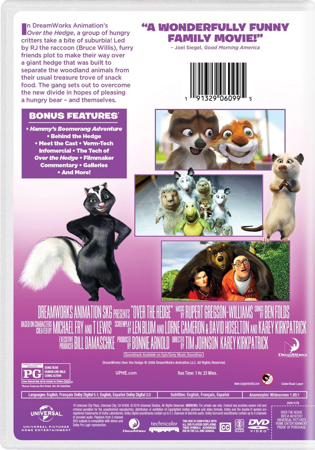 OVER THE HEDGE - OVER THE HEDGE (1 DVD