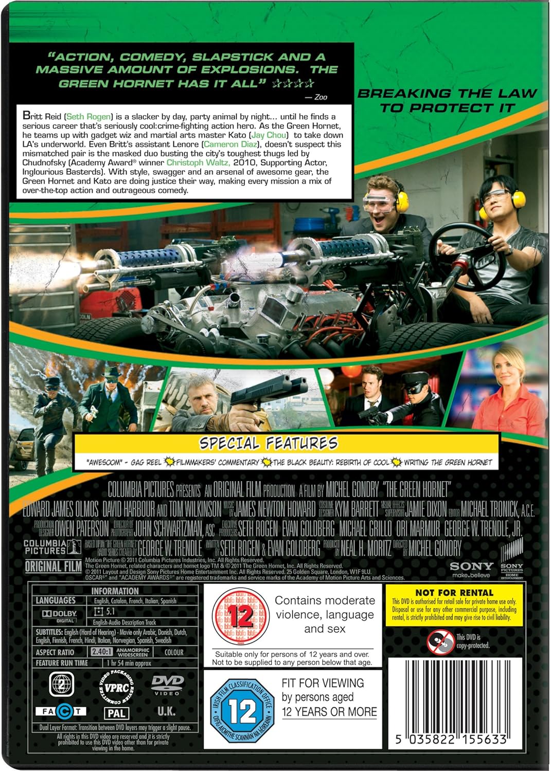 The Green Hornet (IMPORT) (No English version