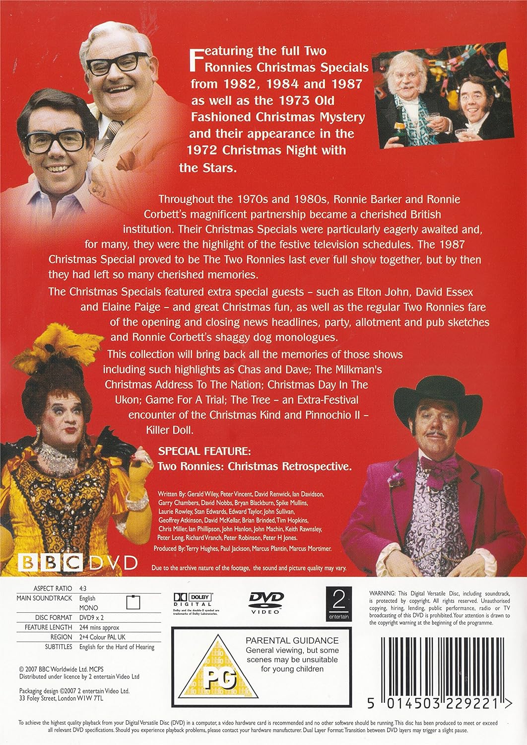 The Two Ronnies : The Complete BBC Christmas Specials