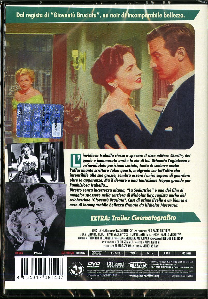 Dvd - Seduttrice (La) (Lingua Originale) (1 DVD