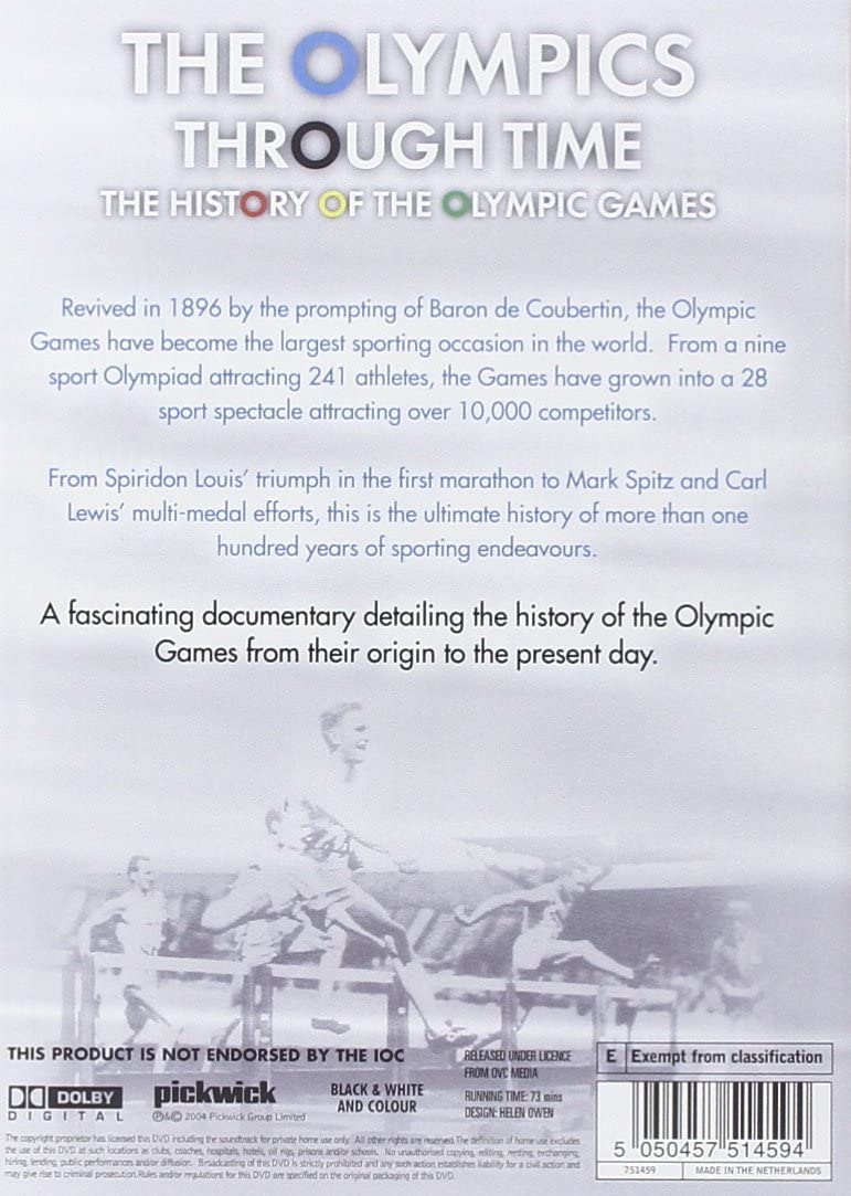 The Olympics Through Time - The History Of The Olympic Games