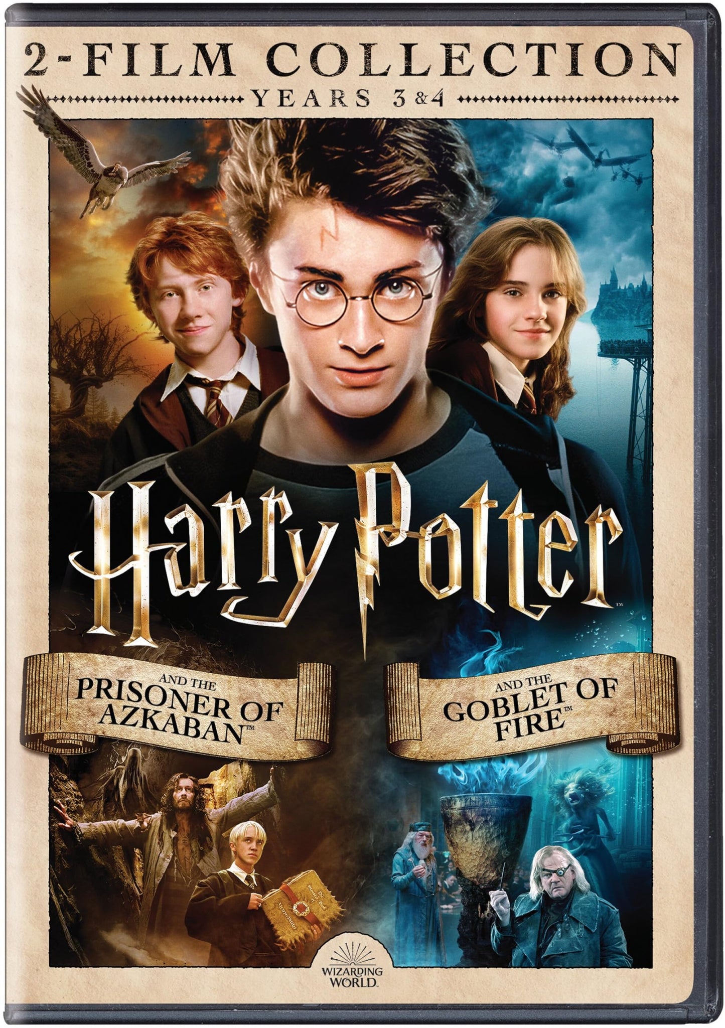 Harry Potter: Prisioner of Azkaban / Goblet of Fire (2pack/DVD)