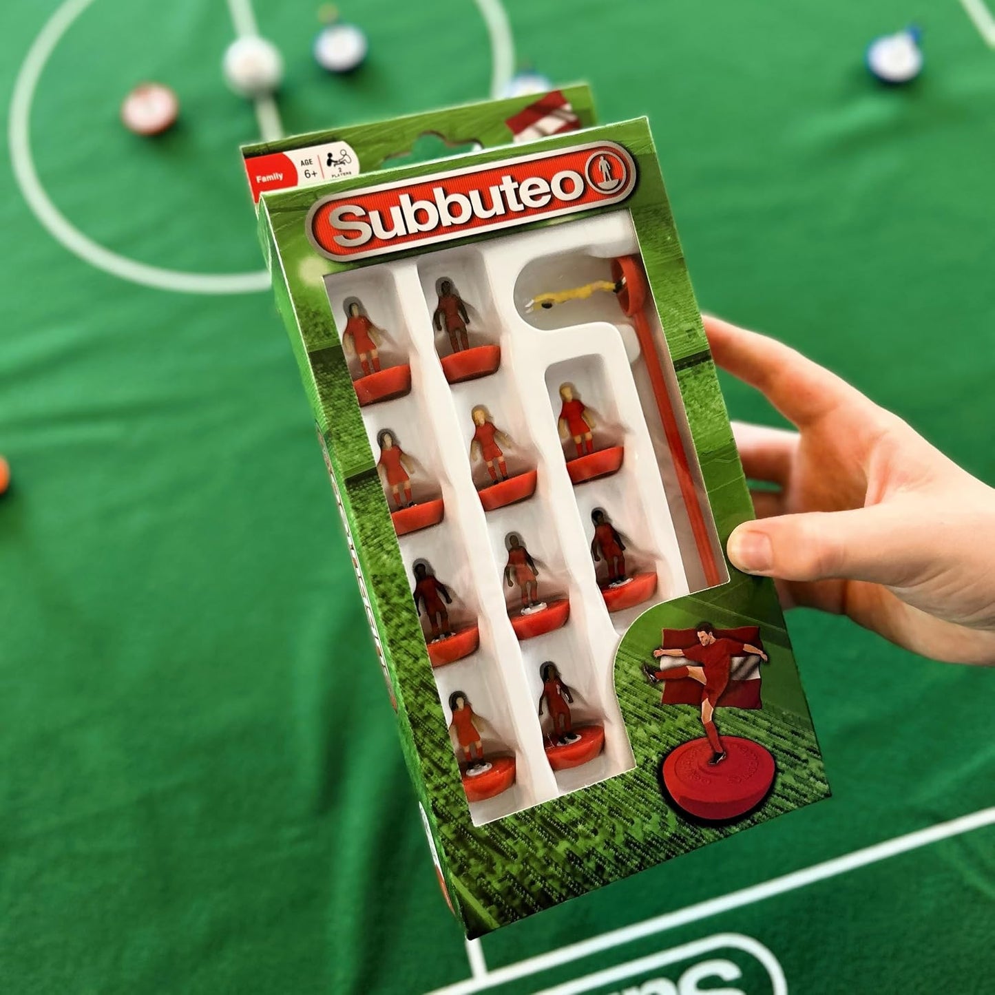 Subbuteo 3435 Player Set, Red