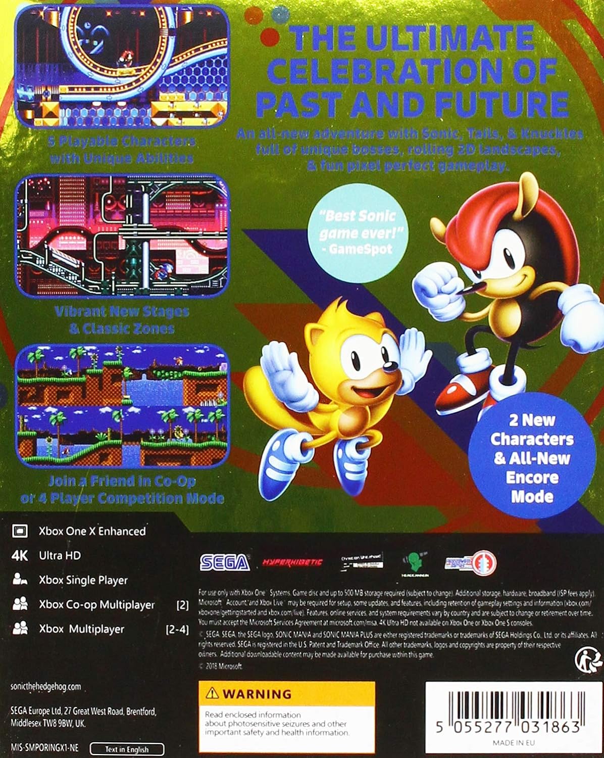 Sonic Mania Plus (Xbox One