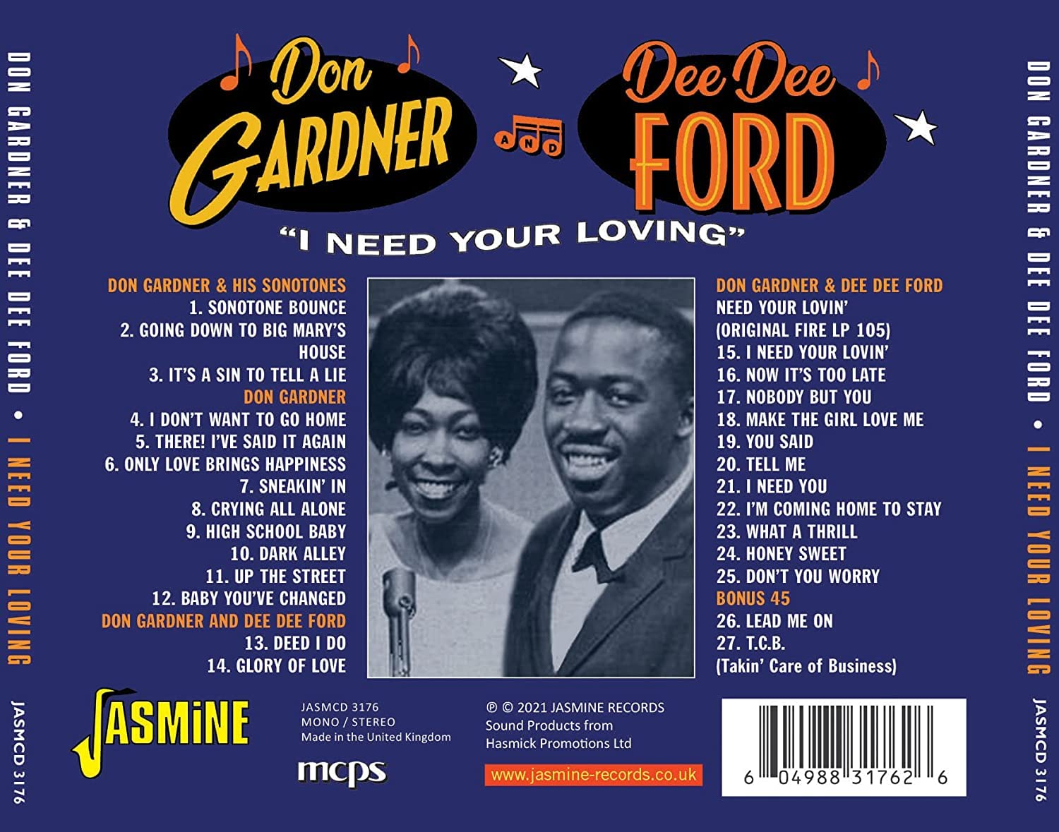 I Need Your Loving 1954-1962