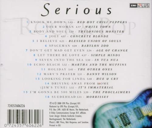 Serious Rock and Pop