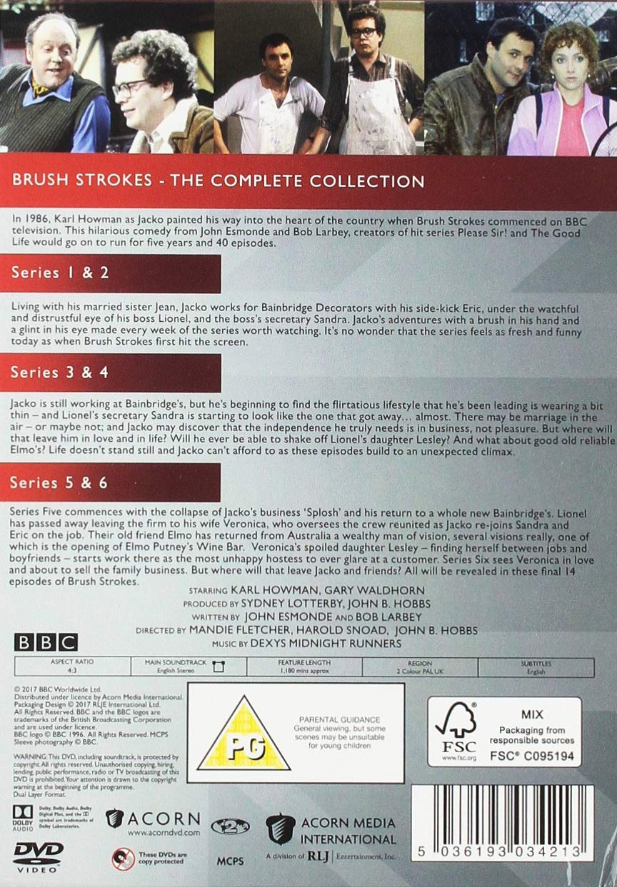 Brush Strokes Series 1 To 6 Complete Collection Dvd