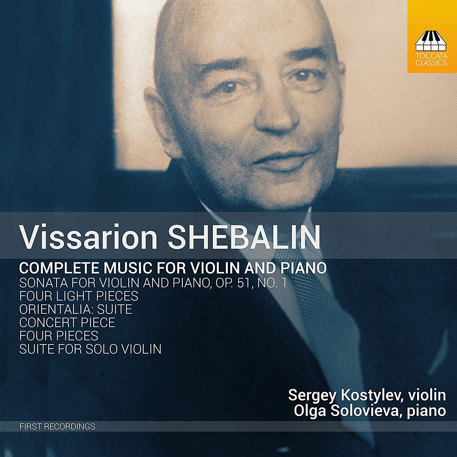 Vissarion Shebalin: Complete Music for Violin and Piano