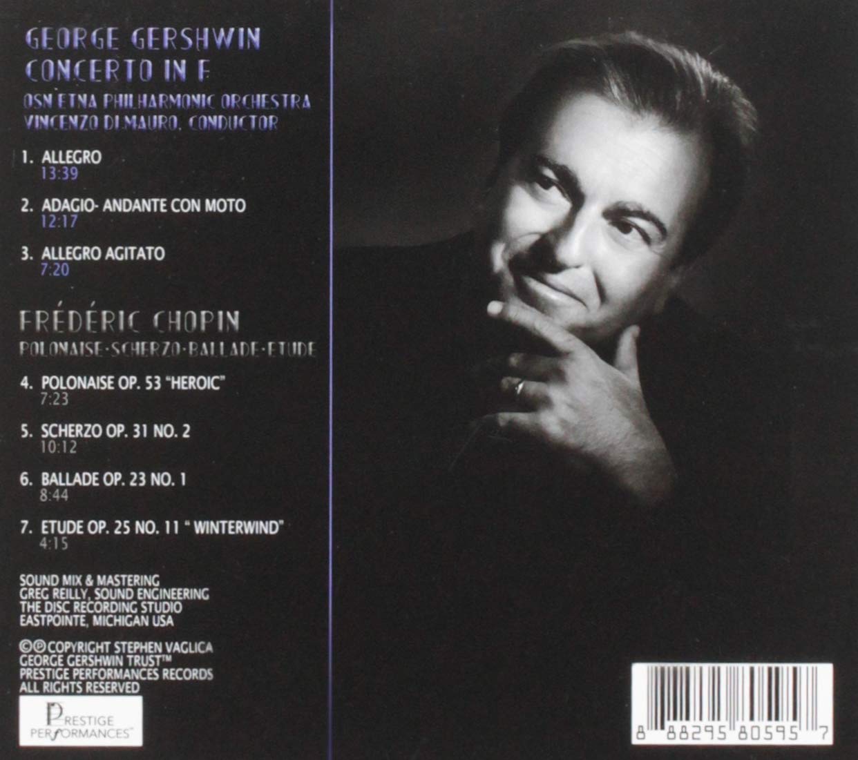 George Gershwin Concerto In F - Frederic Chopin - Polonaise ScherzoBallade Etude