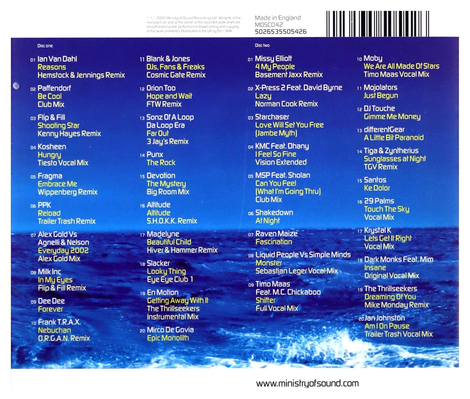 Clubber's Guide To Ibiza 2002