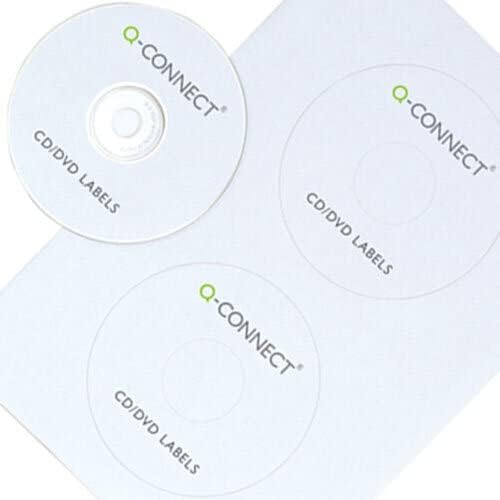 Q CONNECT FULL FACE CD LABELS PK50