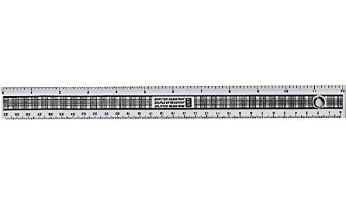 Q-Connect Ruler Shatterproof Plastic