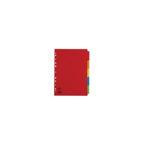 Concord 5 Part Assorted Heavy Weight Bright A4 Divider
