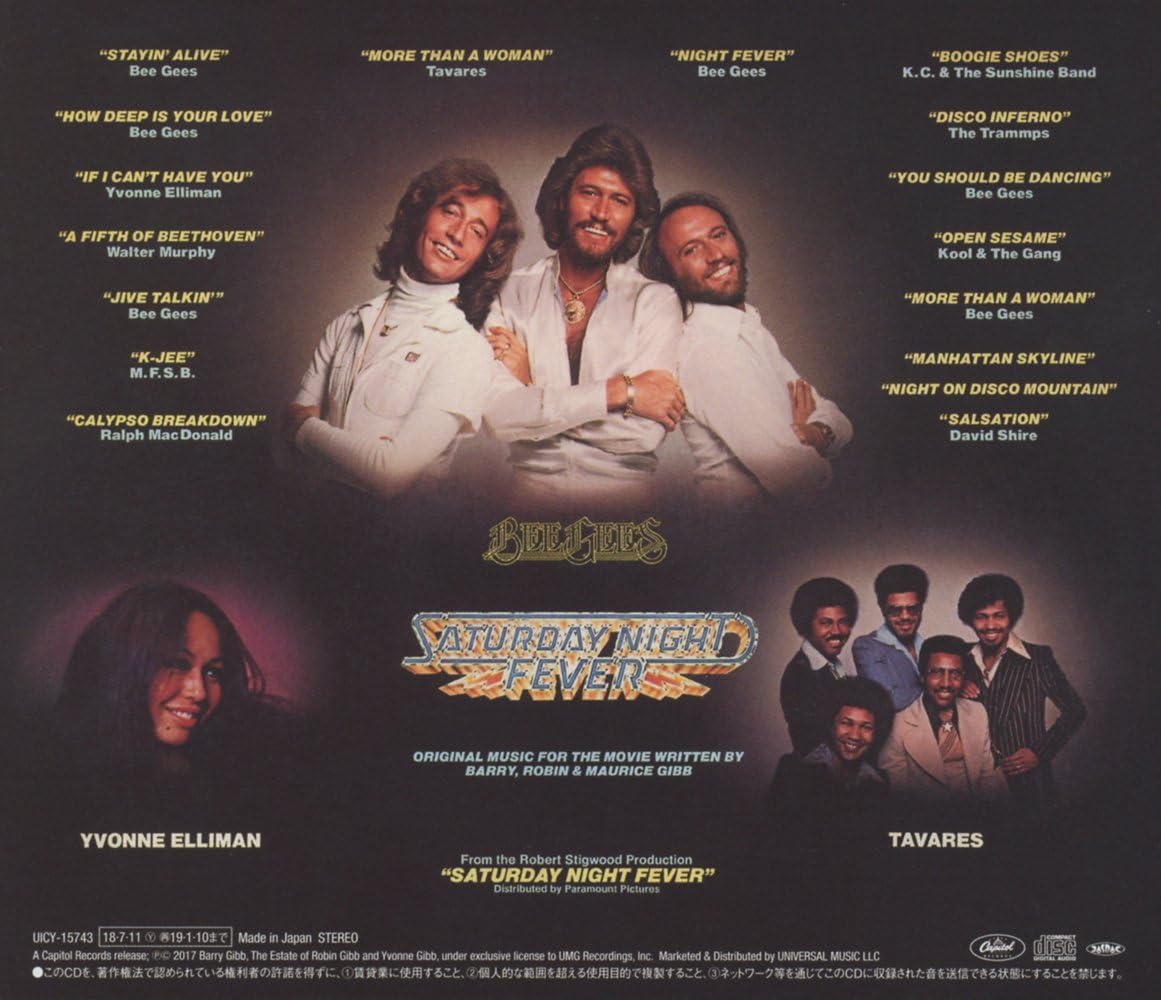 Saturday Night Fever The Original Movie Soundtrack