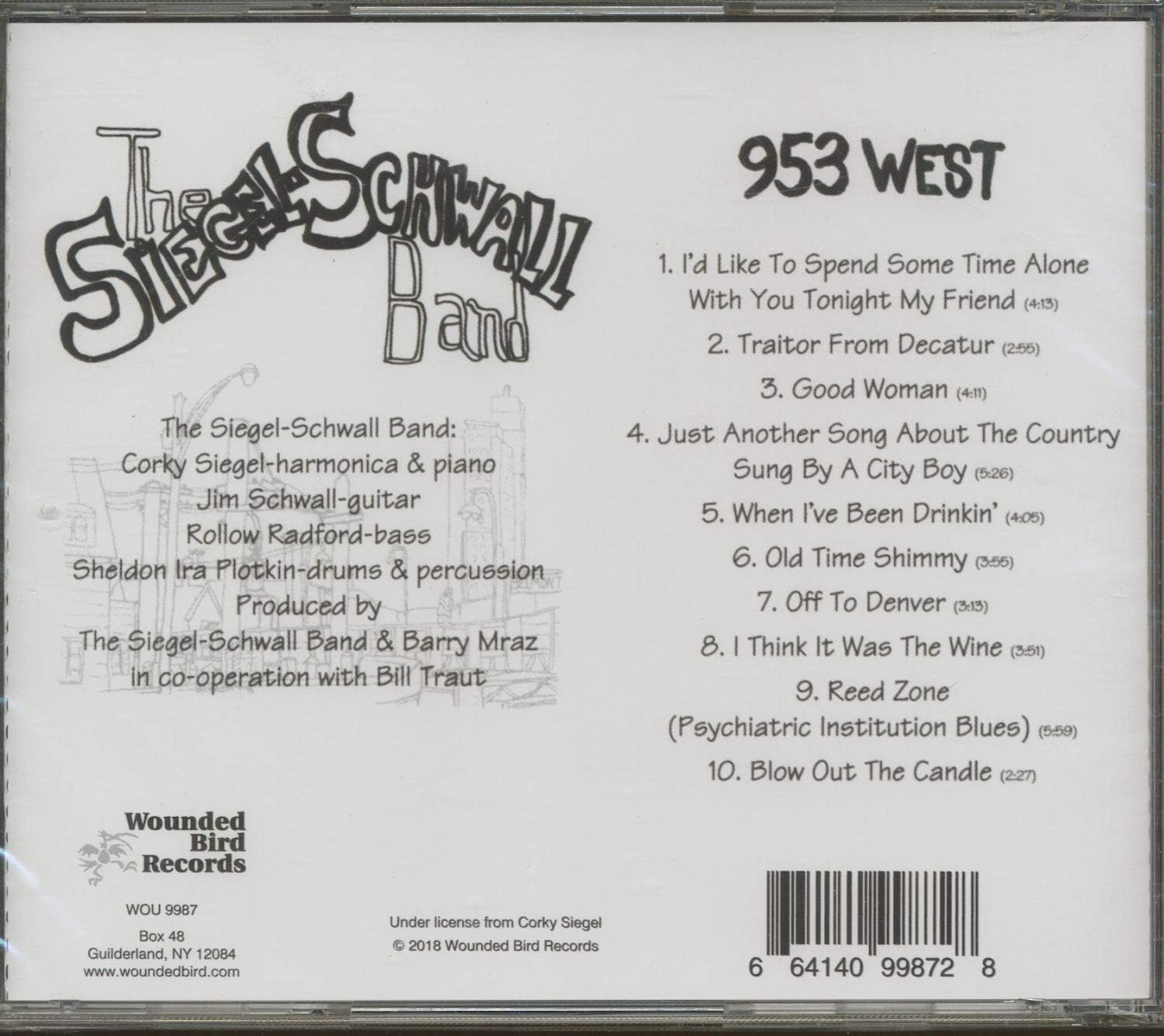 953 West 2018