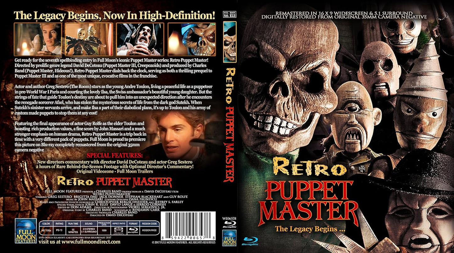 Retro Puppet Master Blu-ray